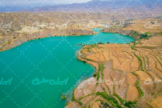 عکس با کیفیت دریاچه سد شاه قاسم یاسوج