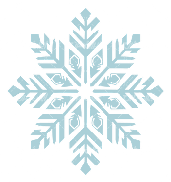 وکتور برداری نماد برف همراه با لوگوی برف و عناصر طراحی