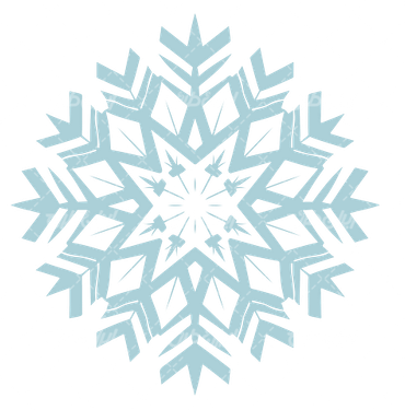 وکتور برداری نشان برف همراه با لوگوی برف و عناصر طراحی