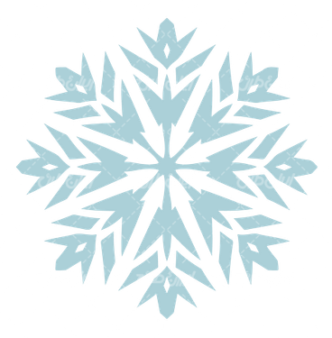 وکتور برداری نشان برف همراه با لوگوی برف و عناصر طراحی