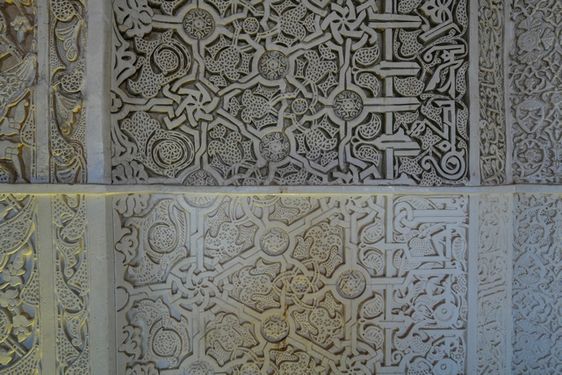 دیوار های کار شده مسجد جامع ارومیه