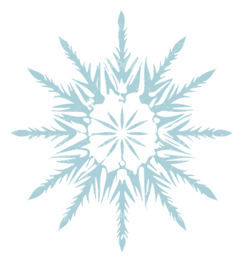 وکتور برداری عناصر طراحی همراه با نماد برف و لوگوی برف