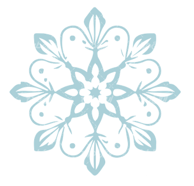 وکتور برداری المان برف همراه با آرم برف و نماد برف