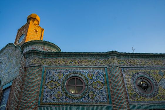 عکس با کیفیت مسجد مسعود سردار