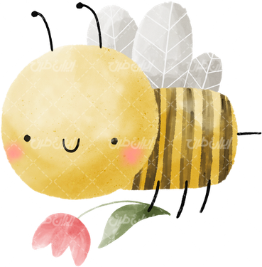 تصویر با کیفیت زنبور عسل همراه با زنبور و حشره