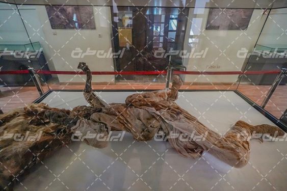 آثار باستانی موزه مردان نمکی زنجان