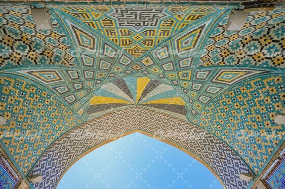عکس با کیفیت مسجد جامع زنجان