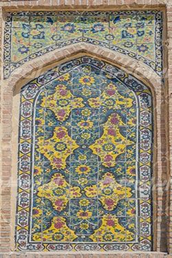 محراب مسجد جامع جاذبه گردشگری ایران
