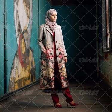 مانتو بلند زنانه ایرانی