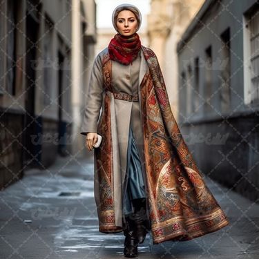 پالتو بلند زنانه ایرانی