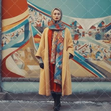 پالتو بلند زنانه ایرانی