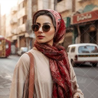 عینک و پوشاک زنانه ایرانی