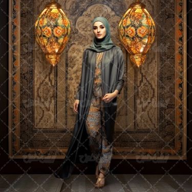 مانتو بلند زنانه ایرانی