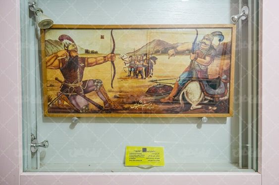 نقاشی موزه بزرگ زاهدان