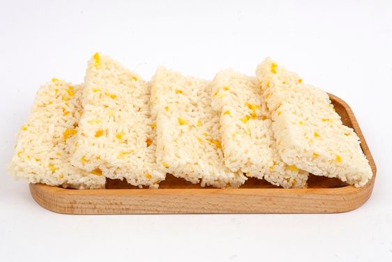 عکس شیرینی رشته برنجی خشکار سوغات قزوین