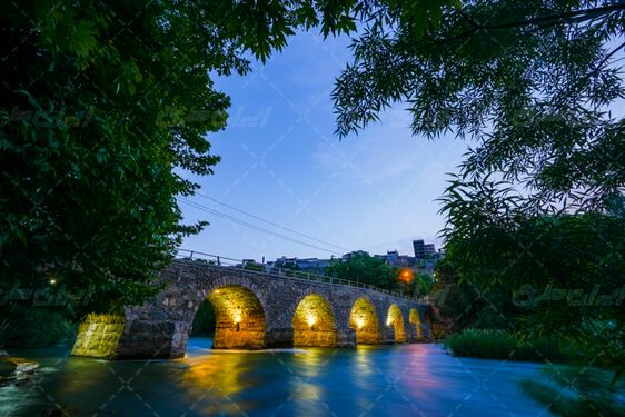 پل اورگان جاذبه زیبا و دیدنی اصفهان