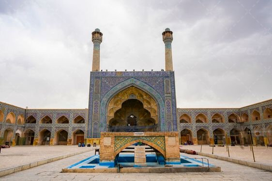 عکس با کیفیت مسجد جامع اصفهان