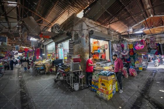 تصویر با کیفیت بازار دزفول