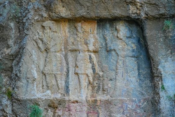 نقش برجسته  اشکف سلمان