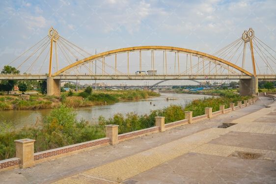 پل اهواز: اتصال سفید به شهری زیبا و مراکز مهم