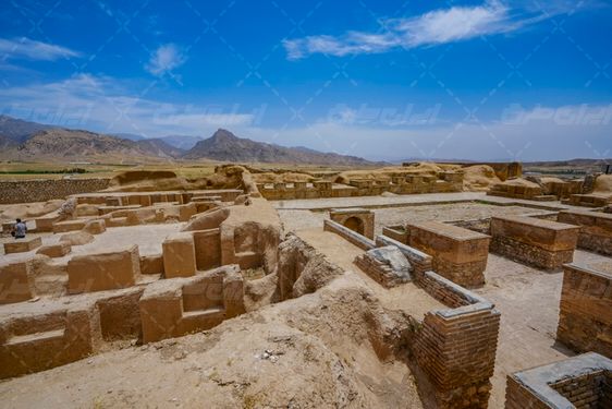 عکس با کیفیت قلعه تل ایذه