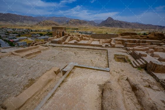 قلعه تل جاذبه گردشگری ایذه