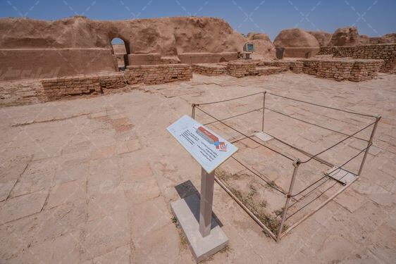 تصویر با کیفیت زیگورات چغازنبیل