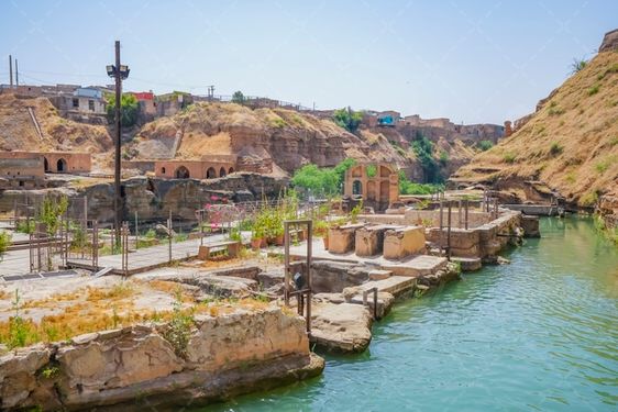 سازه های آبی جاذبه گردشگری شوشتر