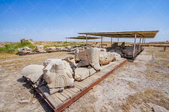 کاخ آپادانا جاذبه گردشگری شوش