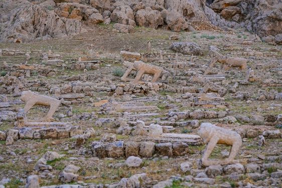 قبرستان شهسوار جاذبه گردشگری خوزستان