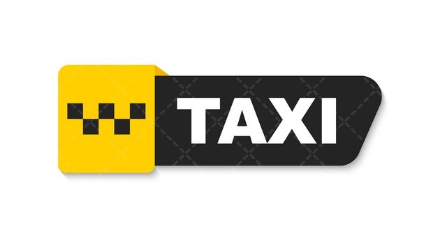 وکتور برداری تاکسی تلفنی همراه با آژانس و حمل و نقل