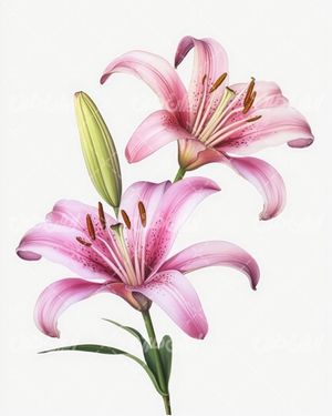 تصویر با کیفیت گل طبیعی همراه با گلفروشی و شاخه گل