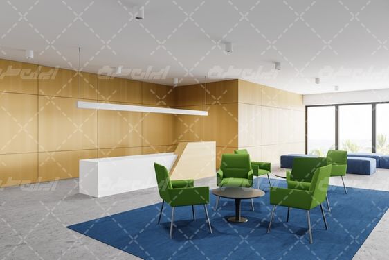 تصویر با کیفیت صندلی همراه با مبلمان و طراحی داخلی