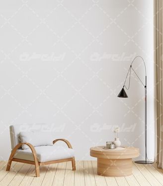 تصویر با کیفیت دکوراسیون داخلی همراه با مبل و مبلمان