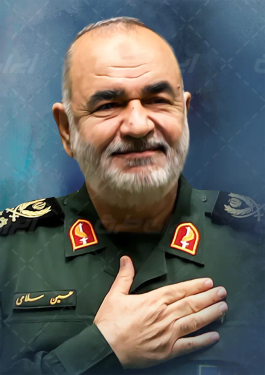 طرح نقاشی دیجیتال شهید حسین سلامی