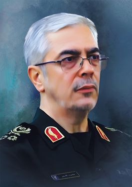 طرح نقاشی دیجیتال شهید محمد باقری