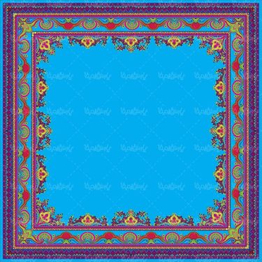 طرح لایه باز وکتور روسری و شال ایرانی