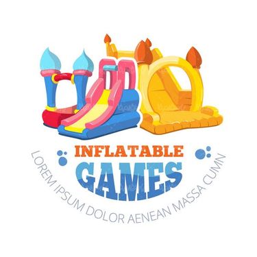 وکتورقلعه بادی کودکان  وکتور سرسره بادی