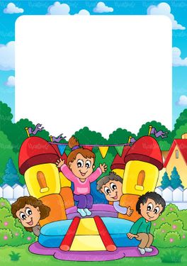 وکتورقلعه بادی کودکان  وکتور سرسره بادی