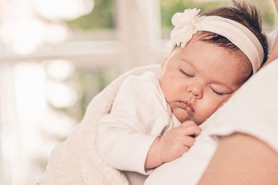عکاسی آتلیه کودک پتو نوزاد خردسال بچه گل سر 6