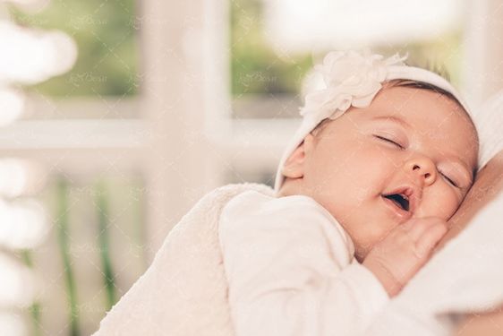 عکاسی آتلیه کودک پتو نوزاد خردسال بچه گل سر 8