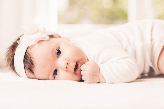 عکاسی آتلیه کودک پتو نوزاد خردسال بچه گل سر 11