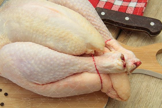 پروتئینی گوشت سفید مرغ چاقوی گوشت بری ساتور1