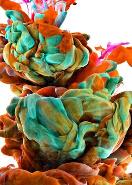 تصویر دود ابر و جوهر در اب