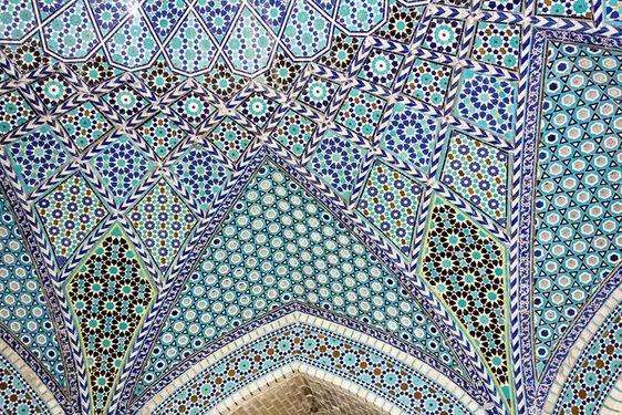 کاشی کاری مسجد و هنر اسلامی