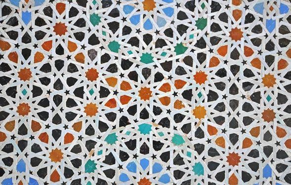 کاشی کاری مسجد و هنر اسلامی 2