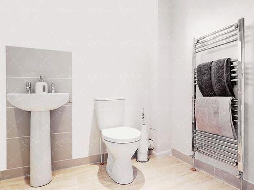 طراحی داخلی سرویس بهداشتی توالت فرنگی