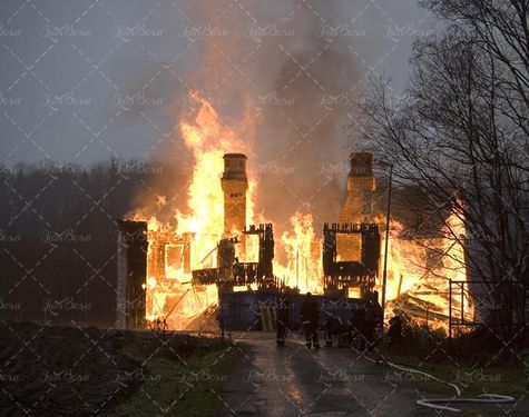 آتش سوزی خانه احتراق حادثه آتش 4