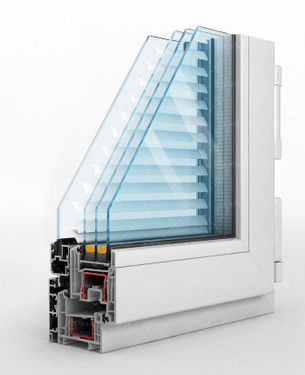 پنچره UPVC   درب و پنچره دوجداره