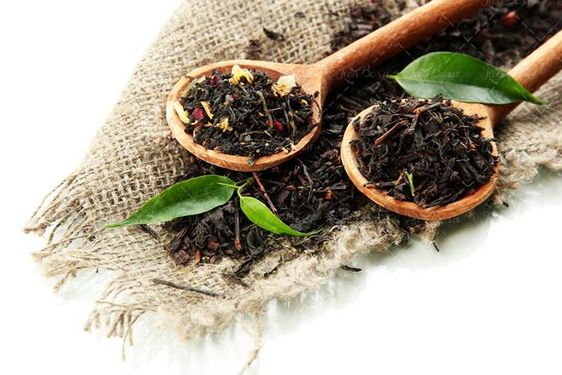 چای خشک برگ چای چای گیاهی